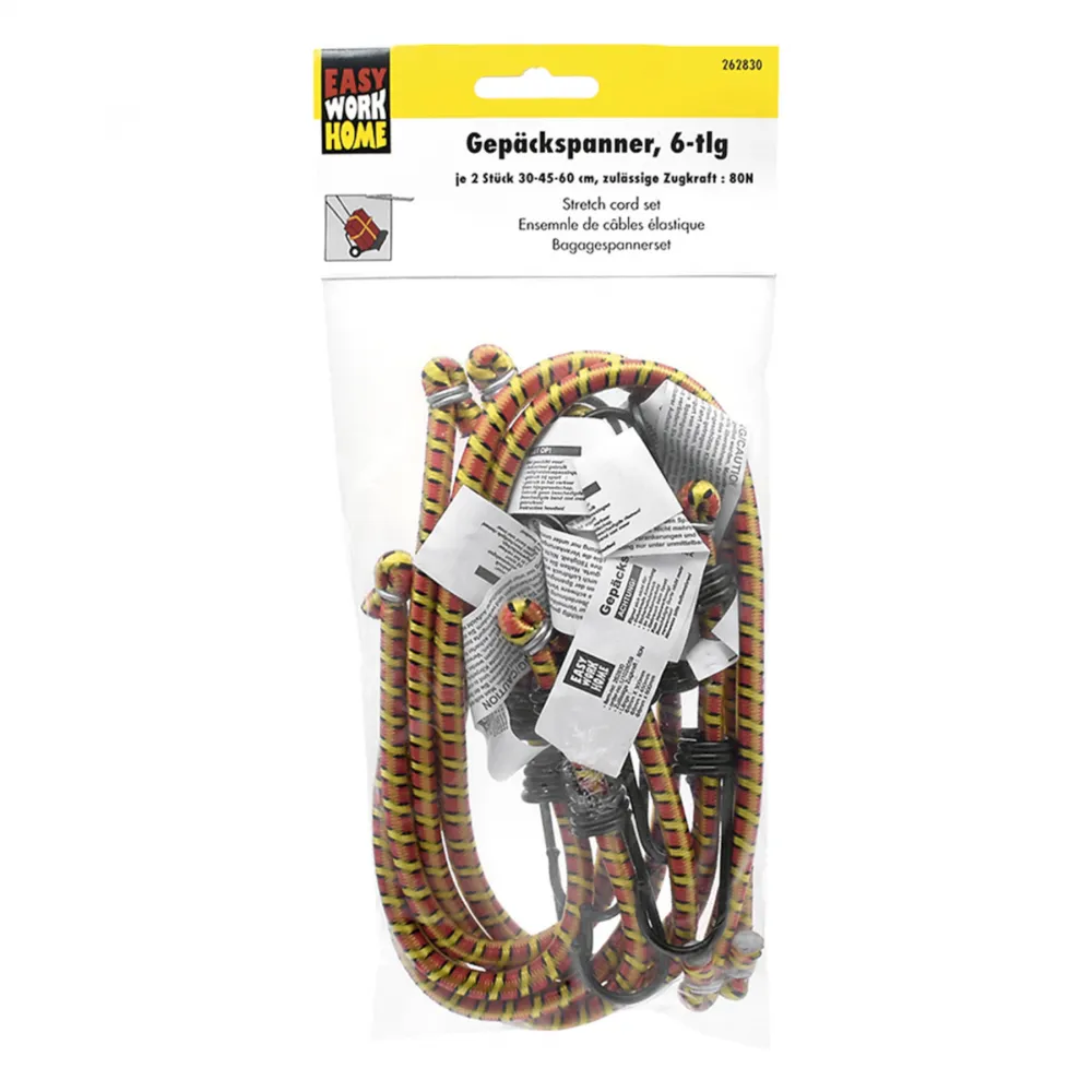 Gepäckspanner 6tlg