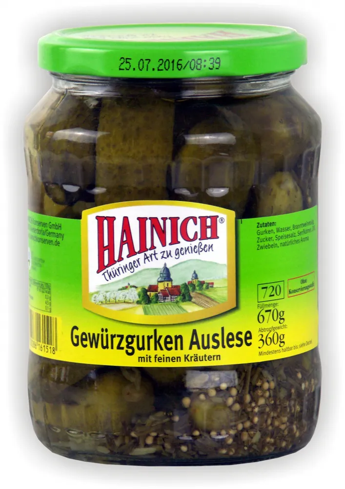 Gewürzgurken Auslese 720ml