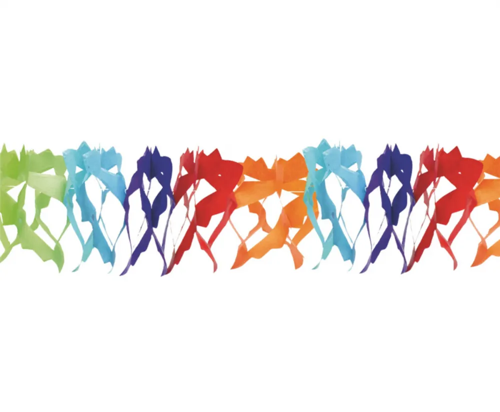 Girlande 4 m 4-fach sortiert