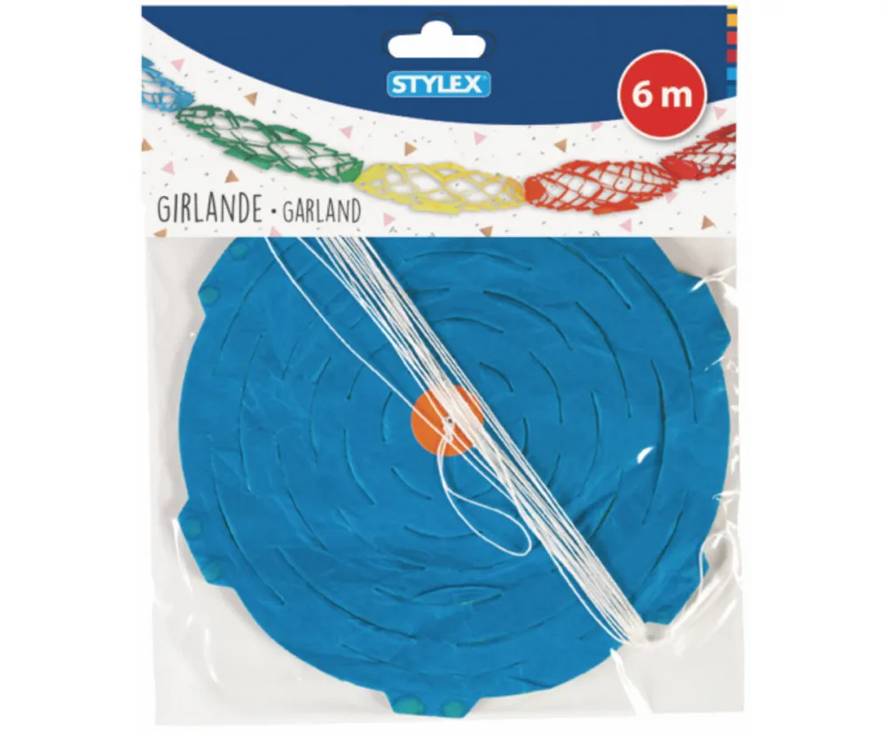 Girlande 6 m 4-fach sortiert