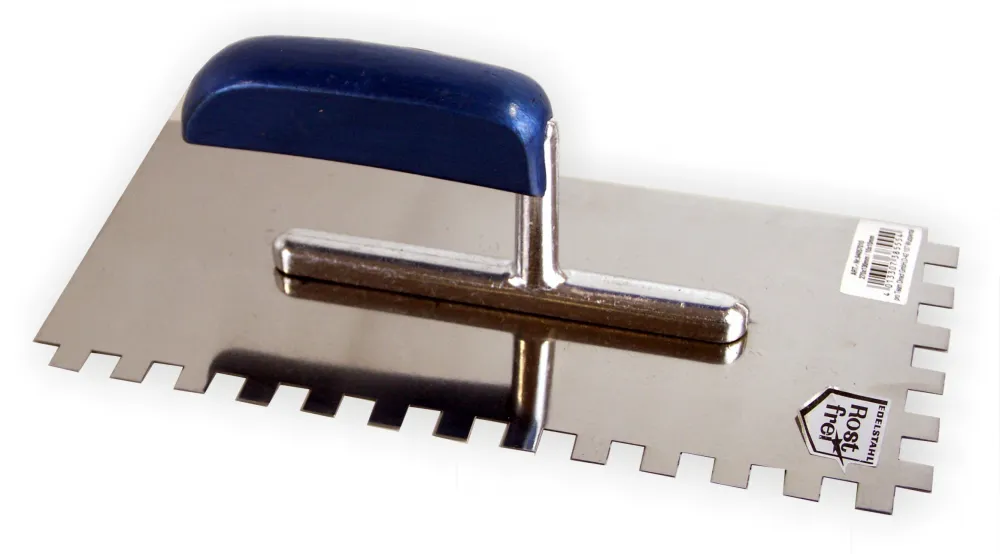 Glätte-Kleberkelle 10x10mm, rostfrei