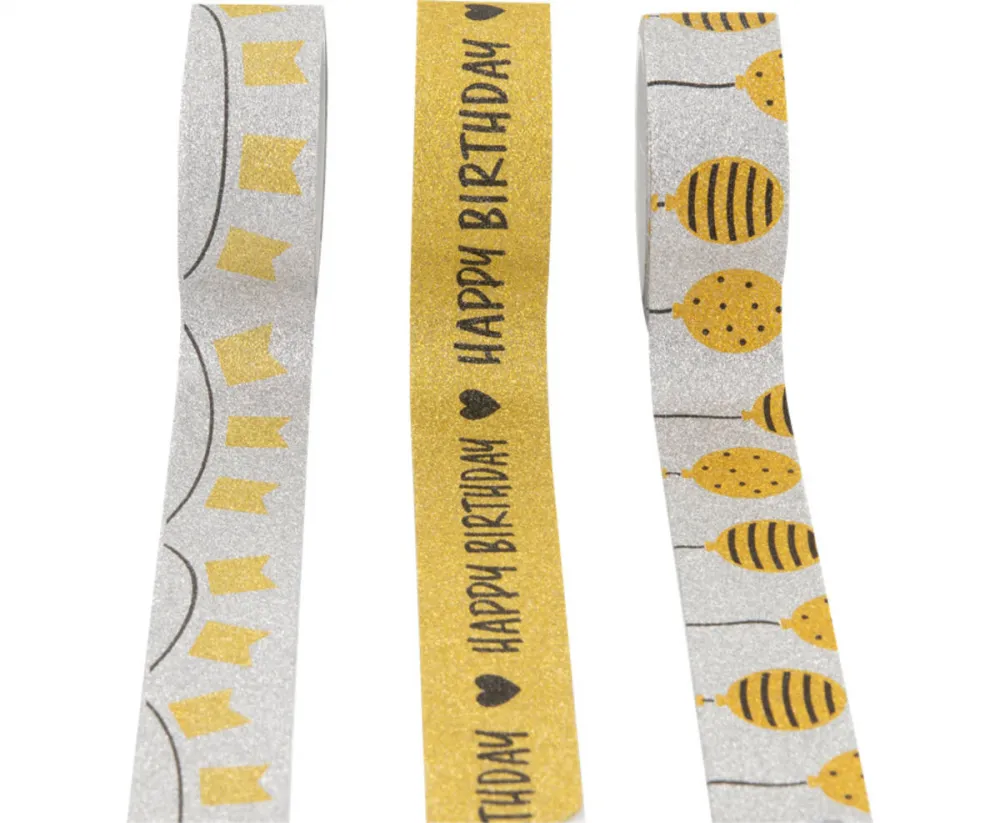 Glitter-Klebeband 15mm x 3mtr