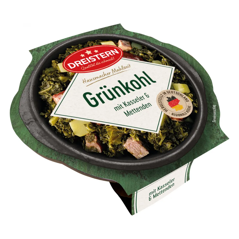 Grünkohl mit Kassler 400g Terrine