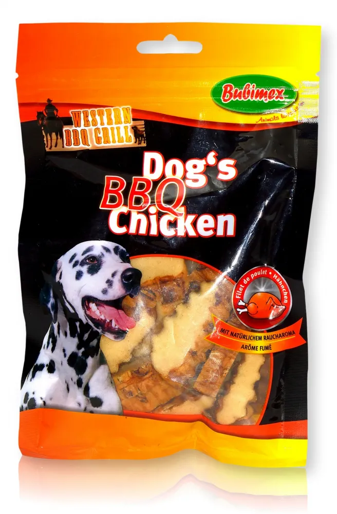 Hähnchen mit Grillaroma Dogs BBQ Chicken 70 g