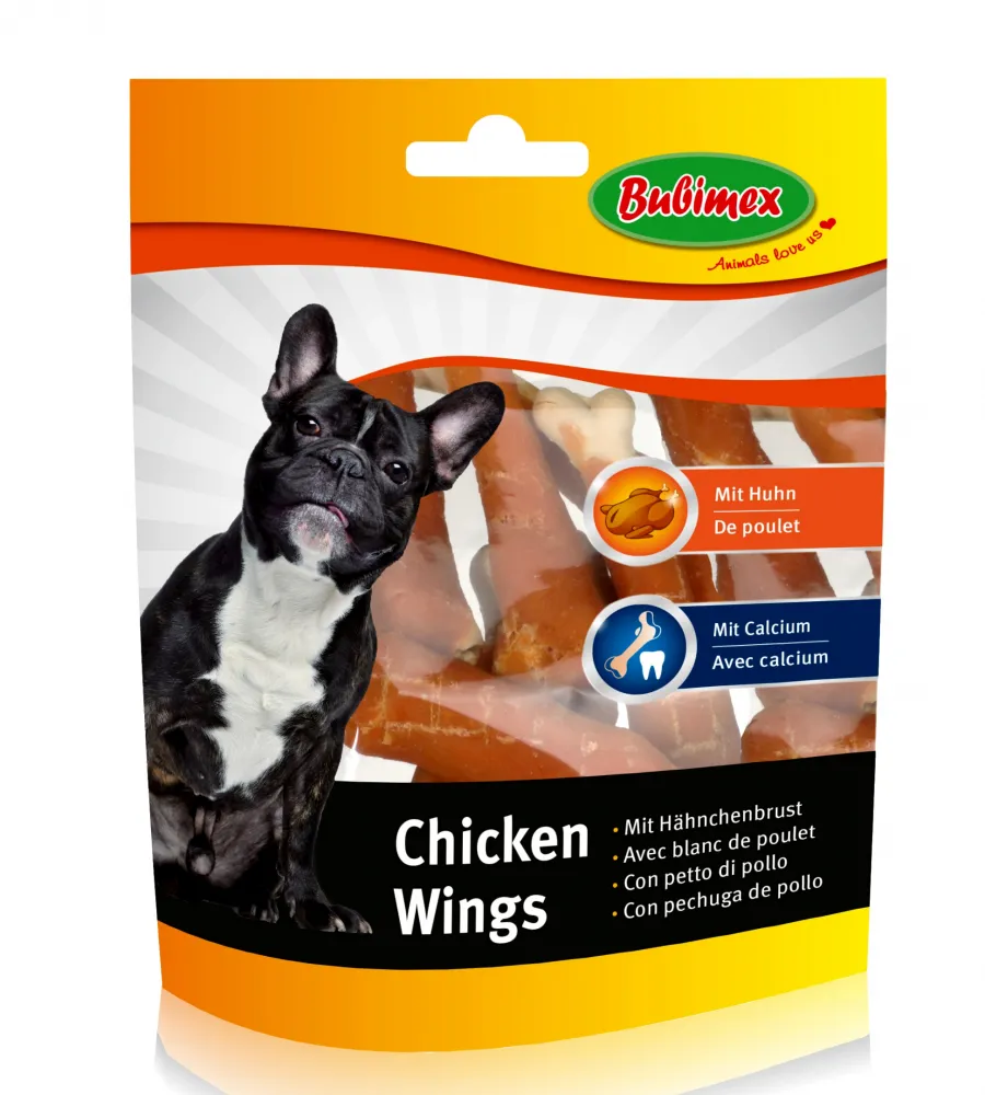 Hähnchenbrustfilets&Calcium Chicken Wings 100g