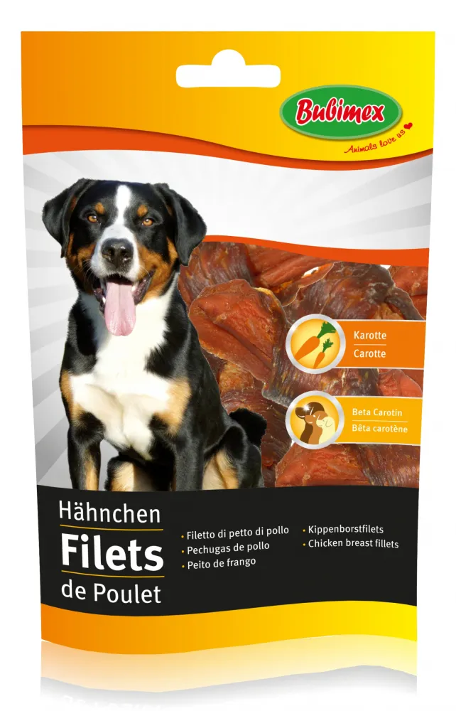 Hähnchenbrustfilets mit Karotte 85g