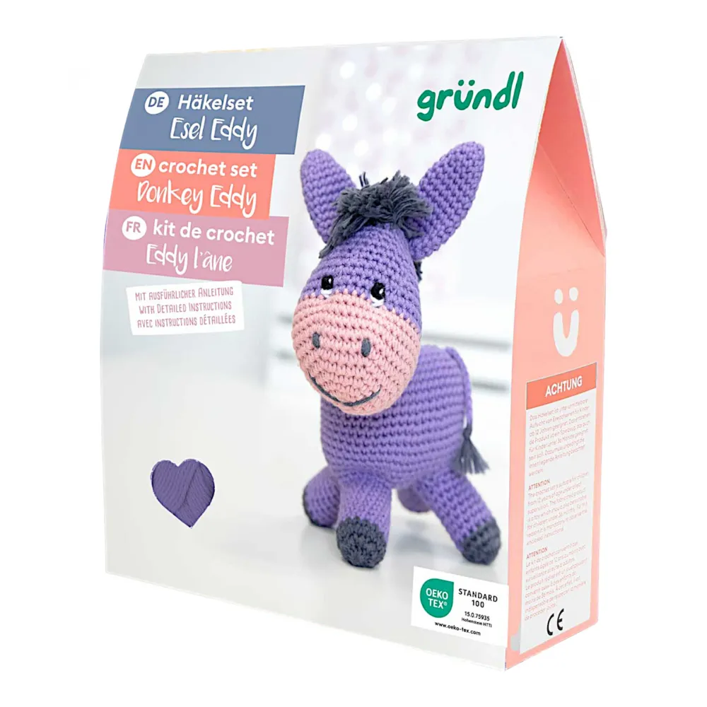 Häkeltiere - Esel Eddy