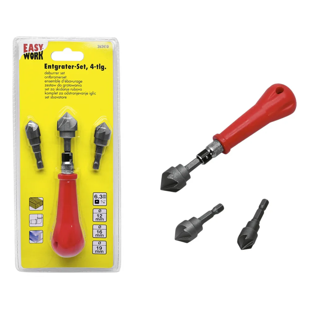 Handentgraterset m. 3 Vorsätzen