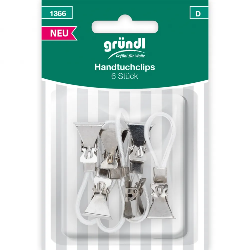 Handtuchclips 6St