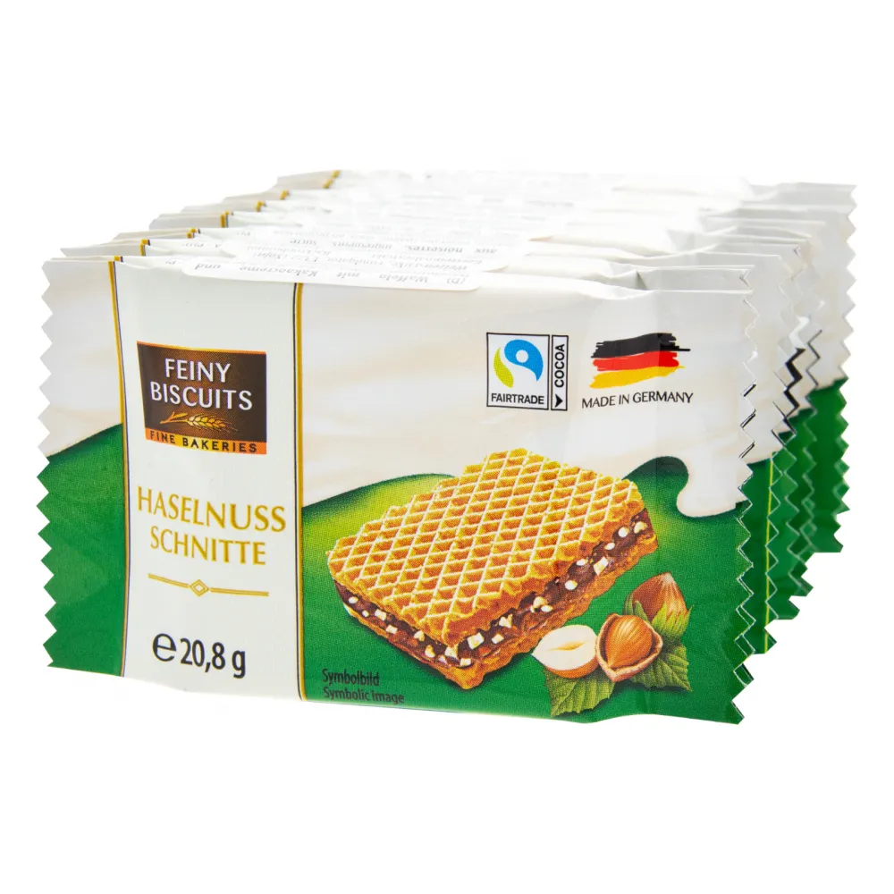 Haselnuss Schnitten 167g (8x20,8g)