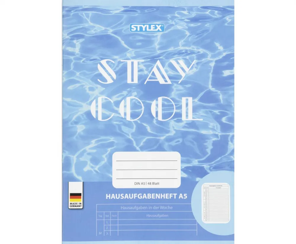 Hausaufgabenheft DIN A5 48 Blatt