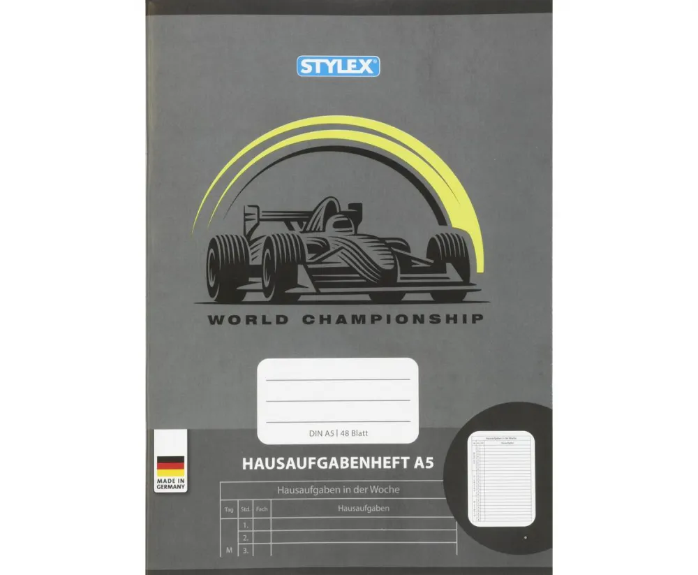 Hausaufgabenheft DIN A5 48 Blatt