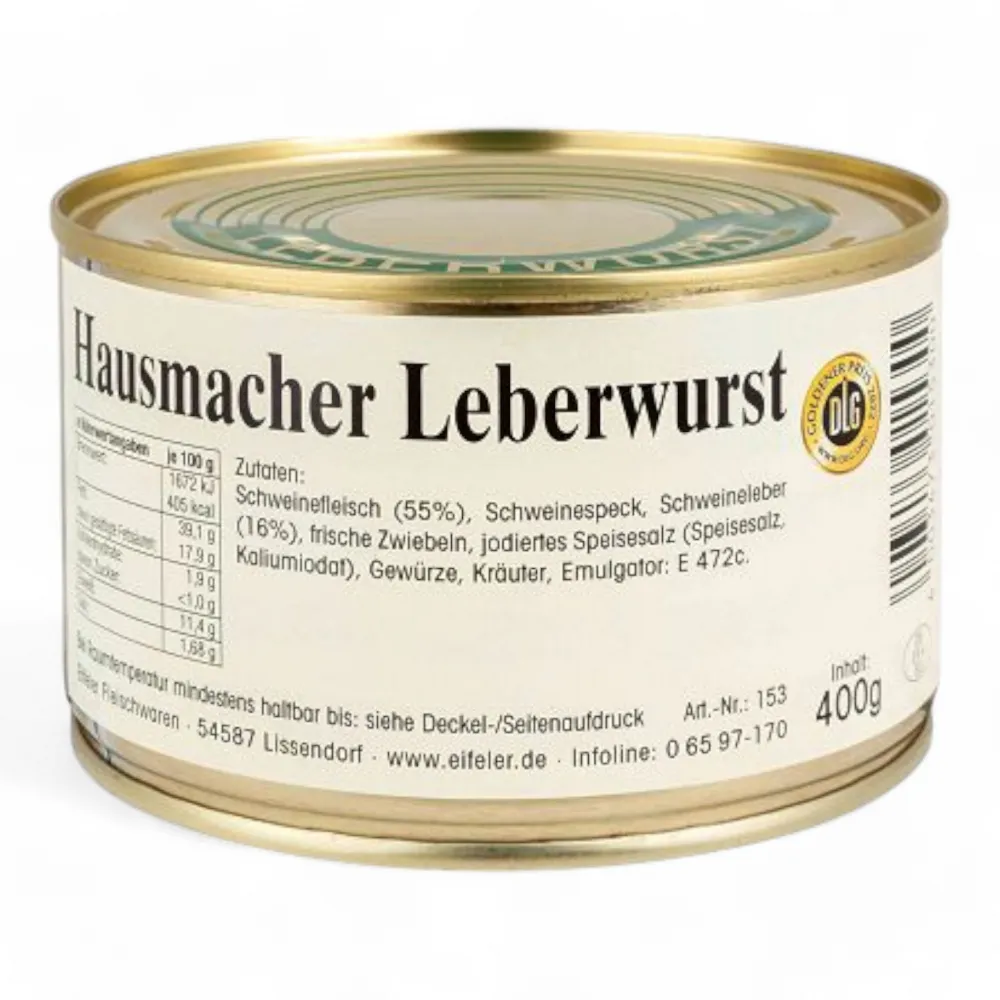 Hausmacher Leberwurst 400g DS