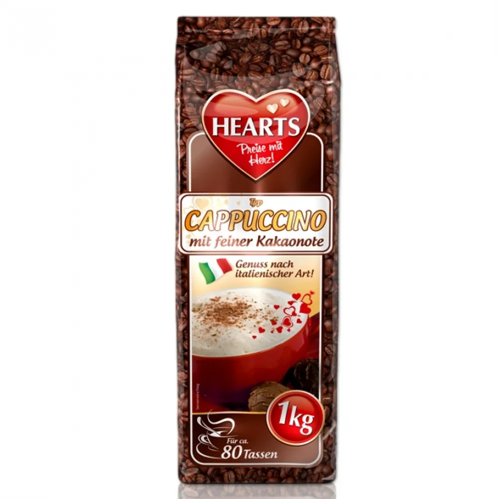 HEARTS Cappuccino m. f. Kakaon. 1kg