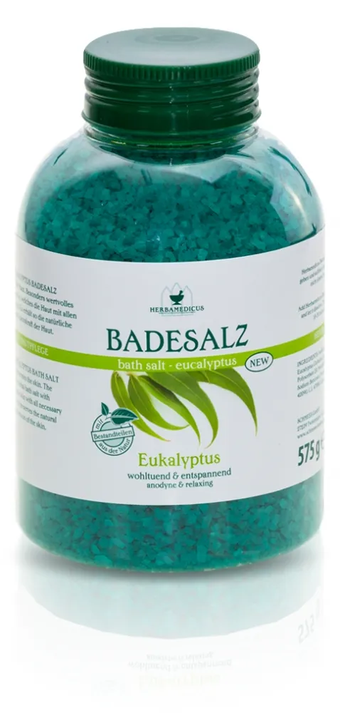 Herbamedicus Badesalz Eukalypt 575g