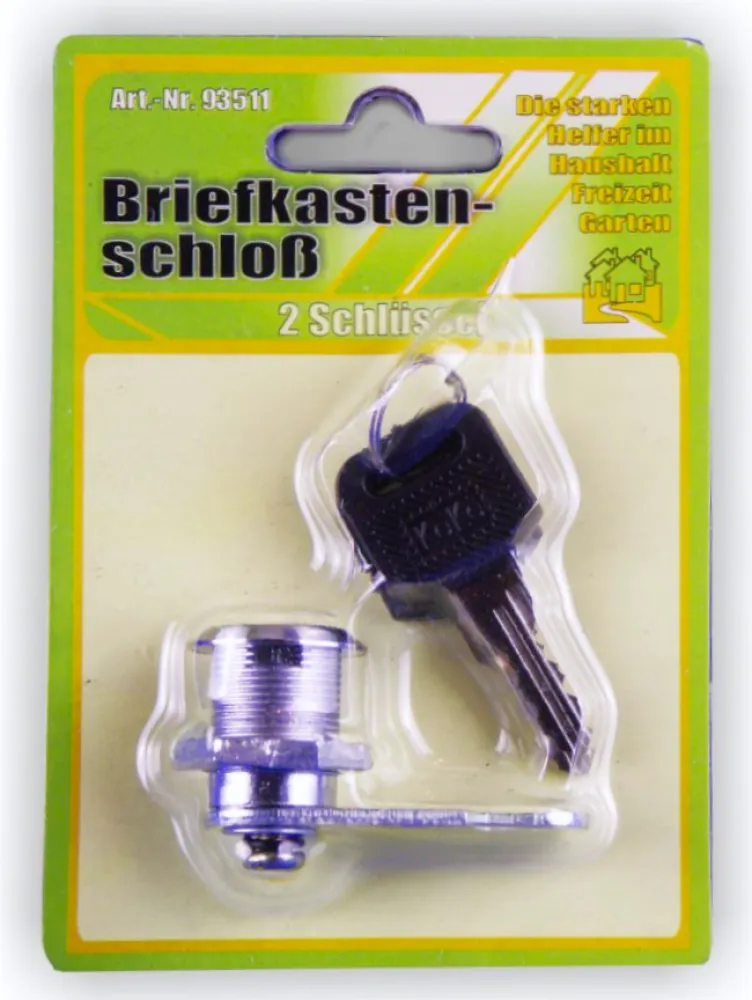 Hilpert Briefkastenschloß mit 2 Schlüsseln