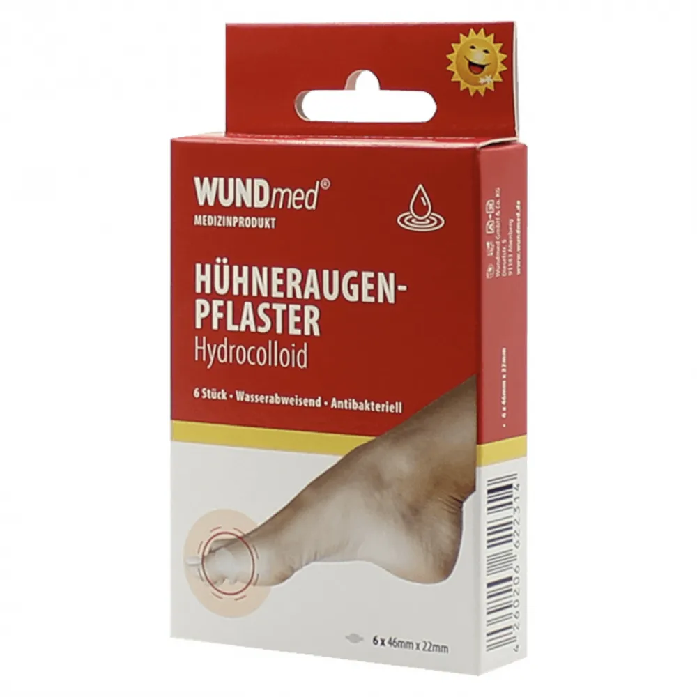 Hühneraugenpflaster getränkt, 6er