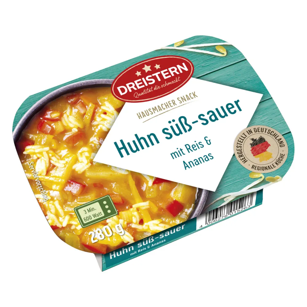 Huhn süß-Sauer 280g Schale