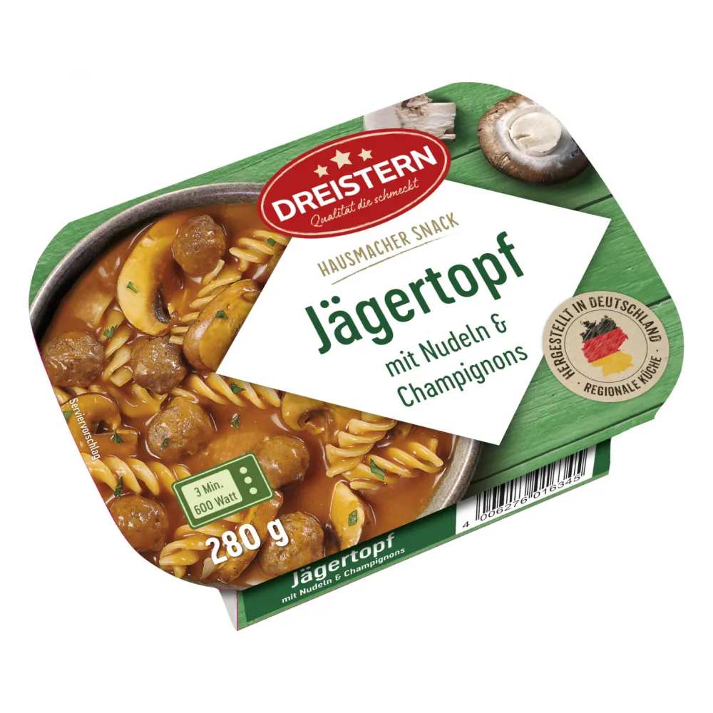 Jägertopf Nudeln 280g Schale