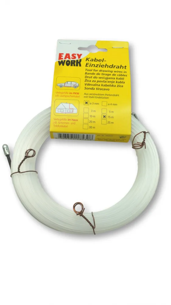 Kabeleinziehband PVC 15m
