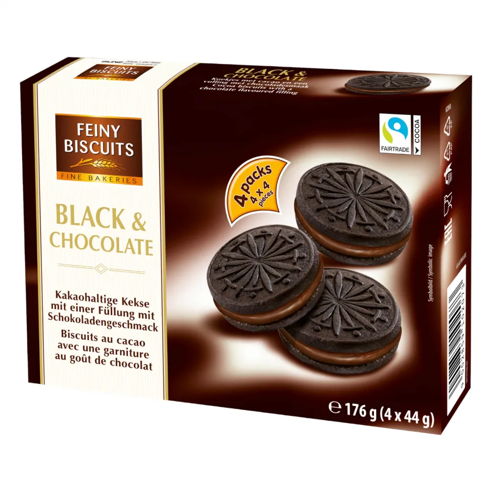 Kekse Black & Chocolate 176g