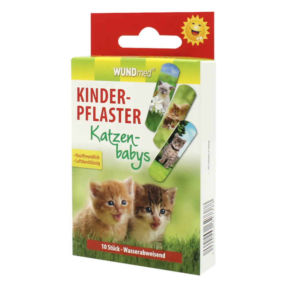 Kinderpflaster 10er Katzen