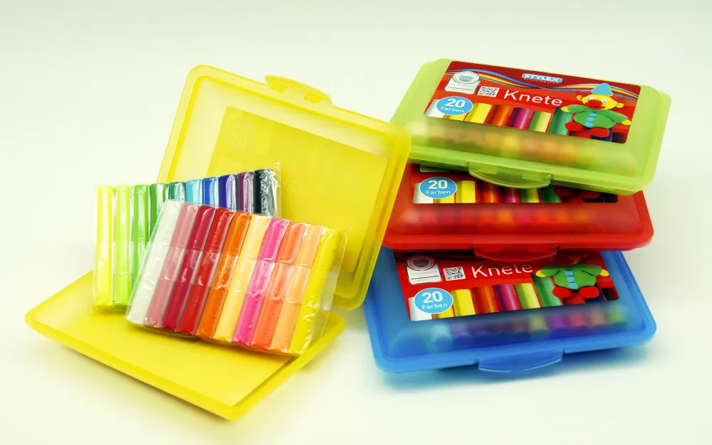 Knete 20 Stangen in der Kunststoffbox