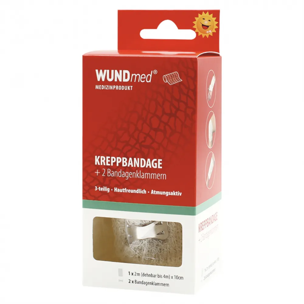 Kreppbandage, 4 mx10 cm