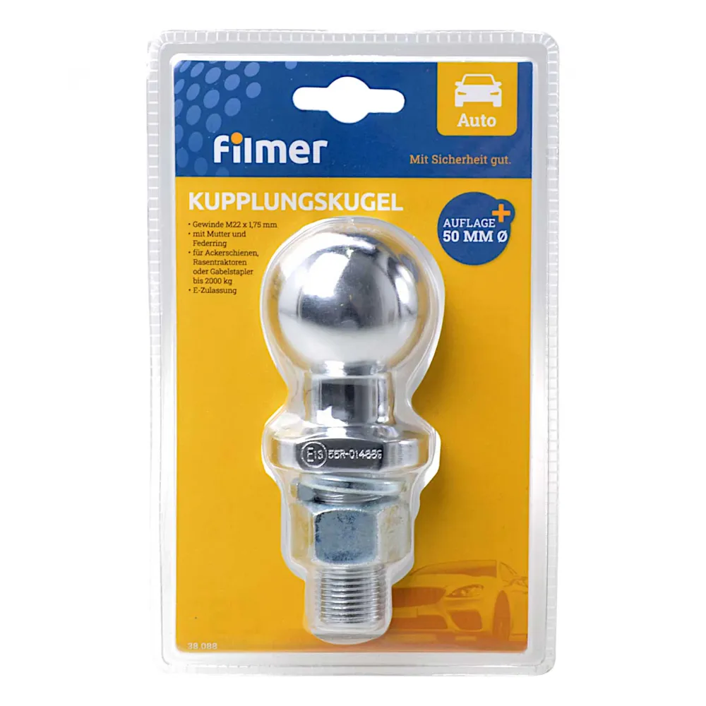 Kupplungskugel bis 2 t