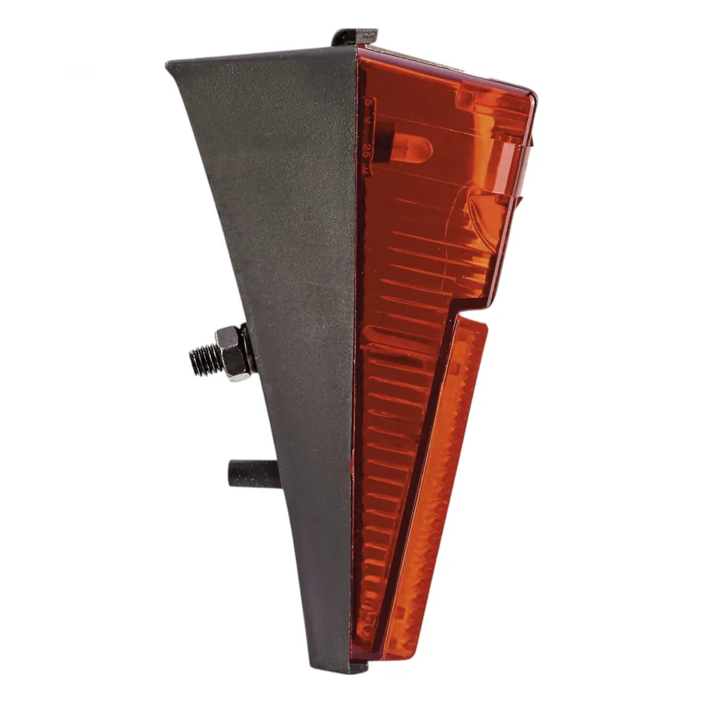 LED-Rücklicht für Naben- und Seitendynamo für 2-adrigen Anschluss Montageweite: 50 - 80 mm