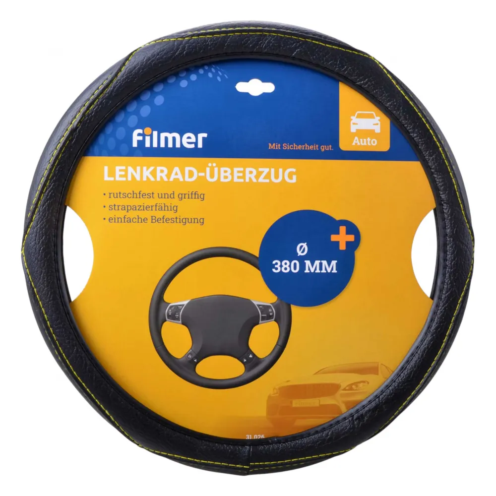 Lenkrad-Bezug Luxus, anthrazit