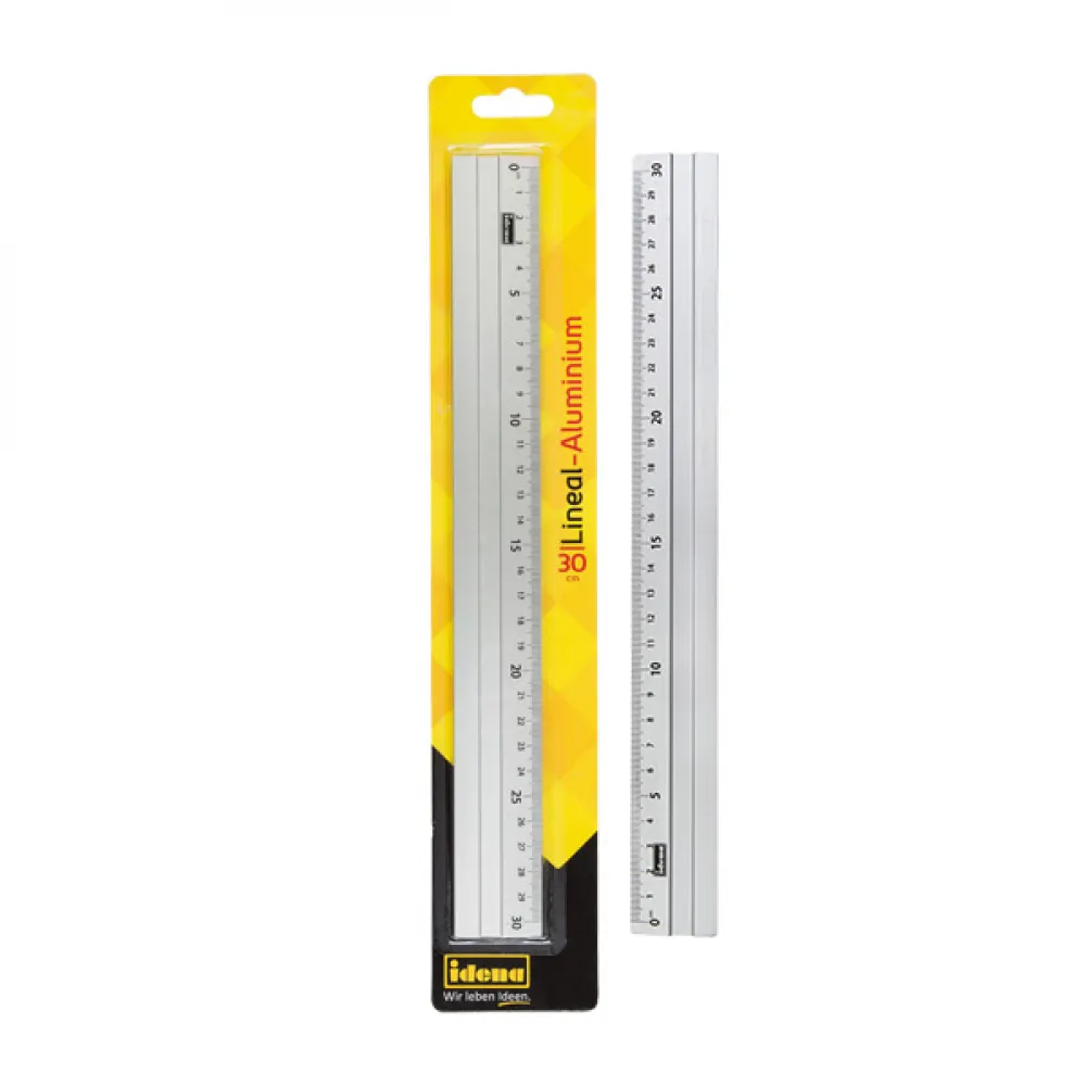Lineal 30cm Alu