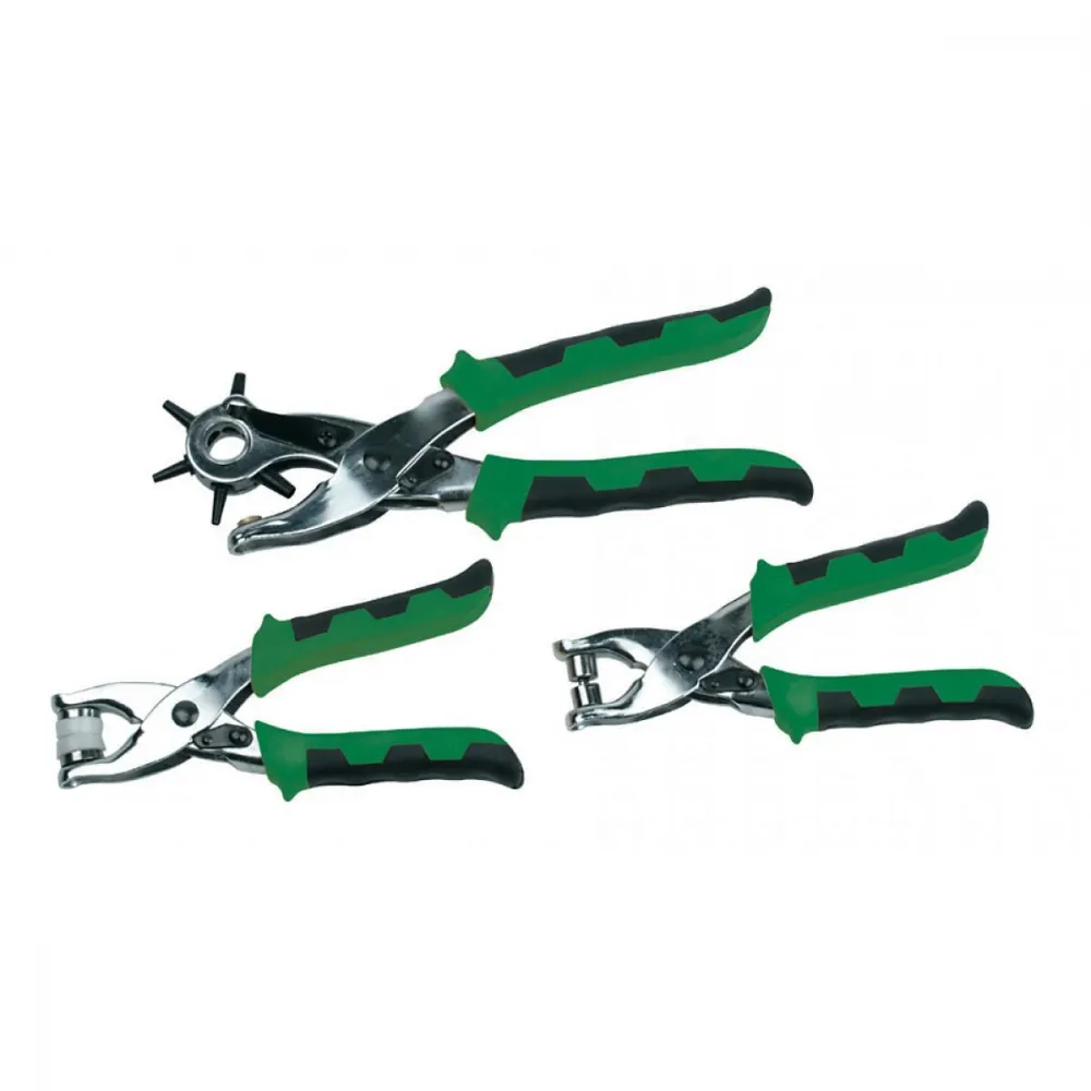 Loch- und Oesenzangen-Set