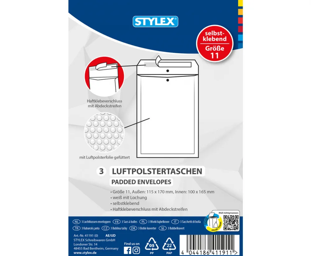 Luftpolstertaschen Gr.11 3 Stück