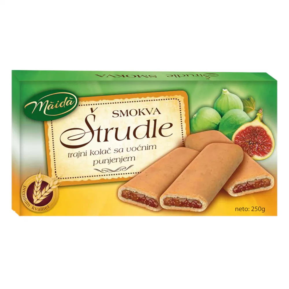 Mäida Smokva Strudle Strudelgebäck mit Feigenfüllung 250 g
