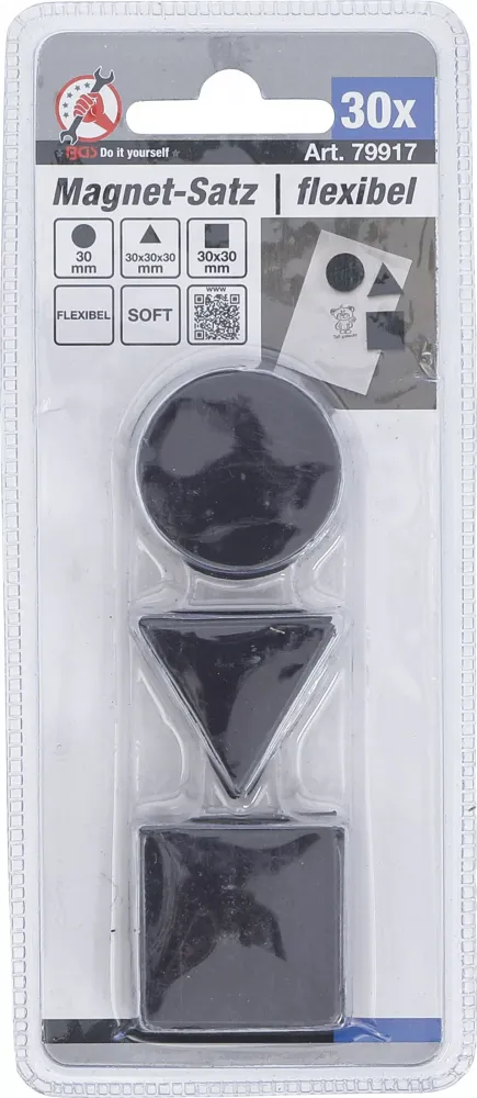 Magnet-Satz flexibel 30-tlg.