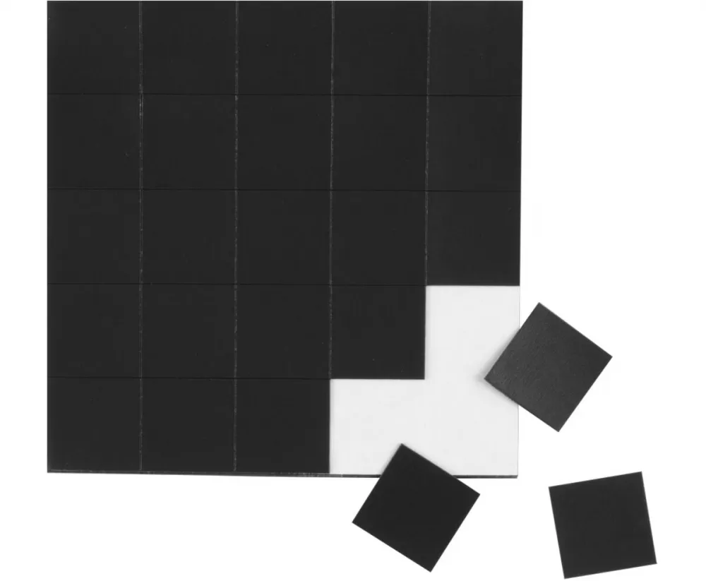 Magnetpads selbstklebend 20 x 20 mm 100 Stück