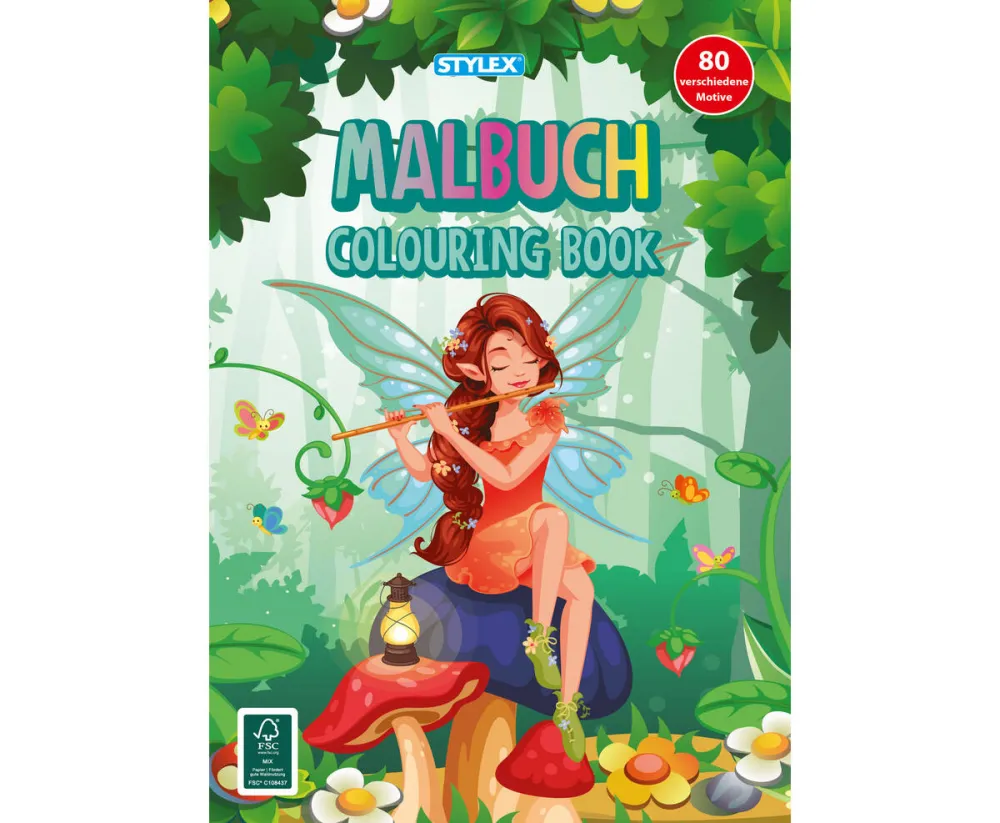 Malbuch DIN A4 80 Seiten