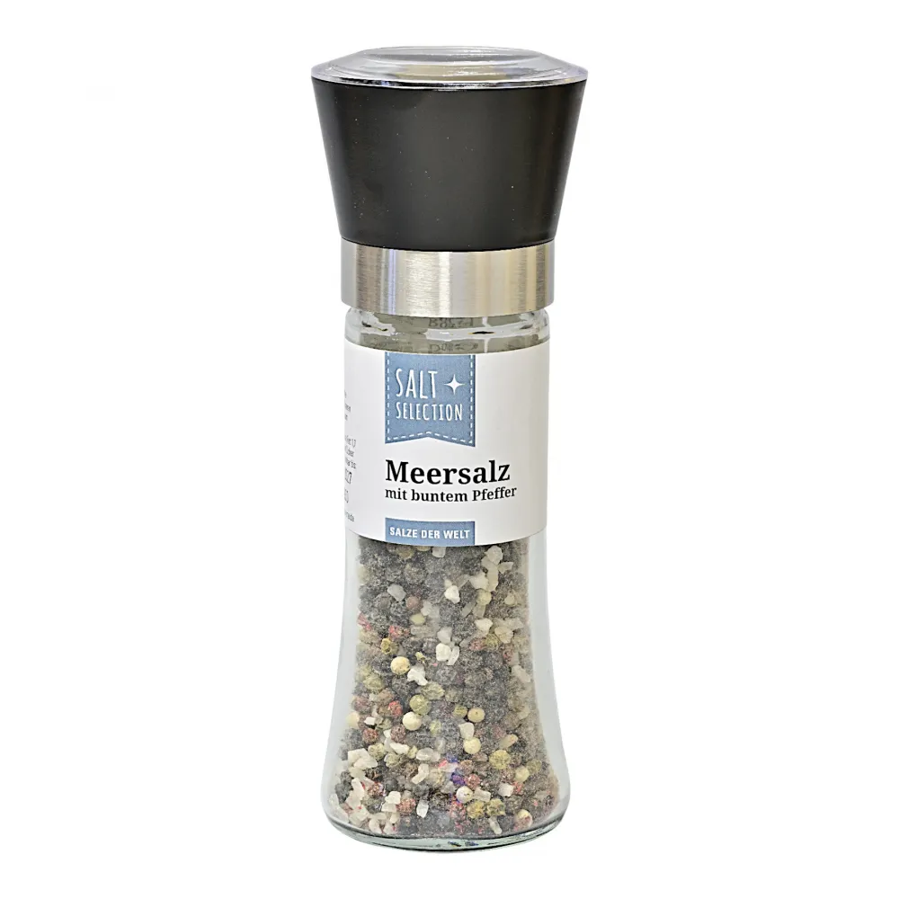 Meersalz mit buntem Pfeffer 90g