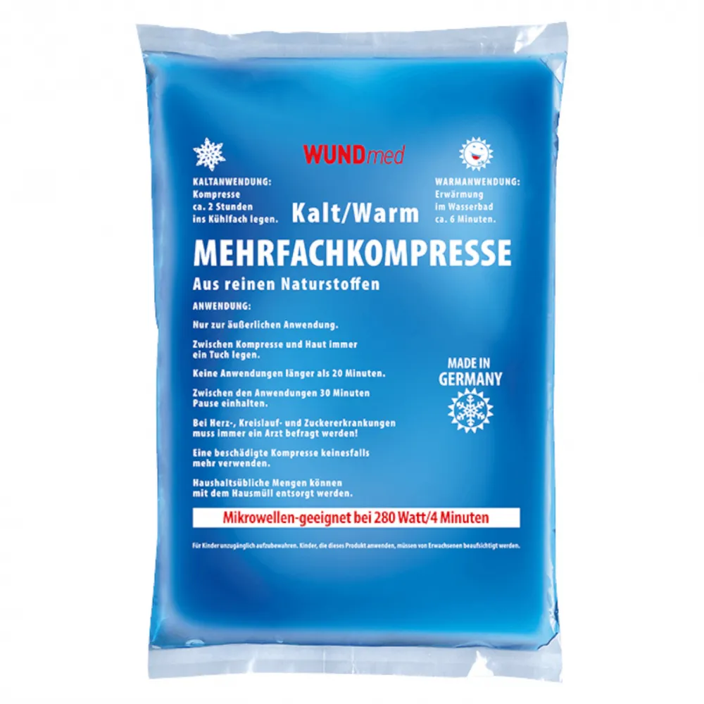 Mehrfach-Kompresse kalt/warm 12 x 19cm