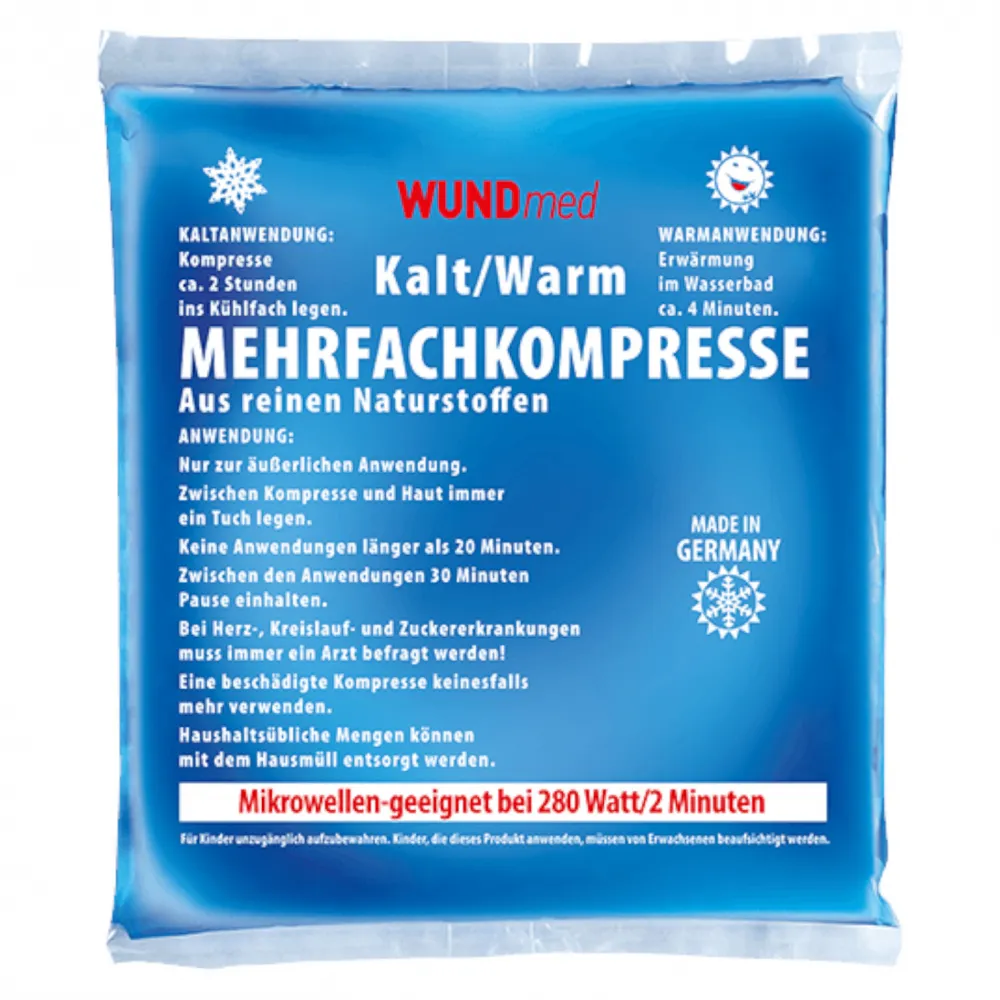 Mehrfachkompresse 13x14cm