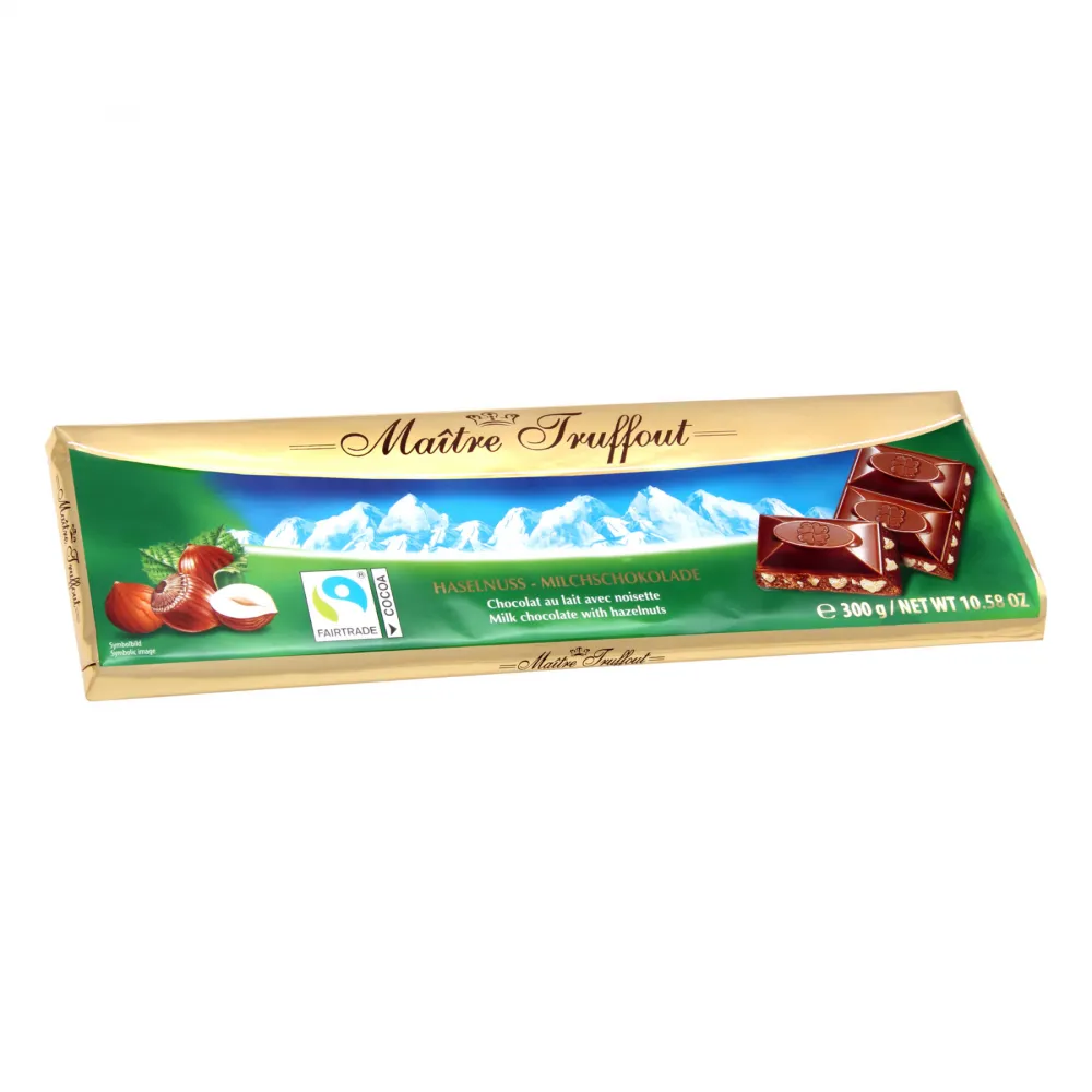 Milchschokolade mit Haselnuss 300g