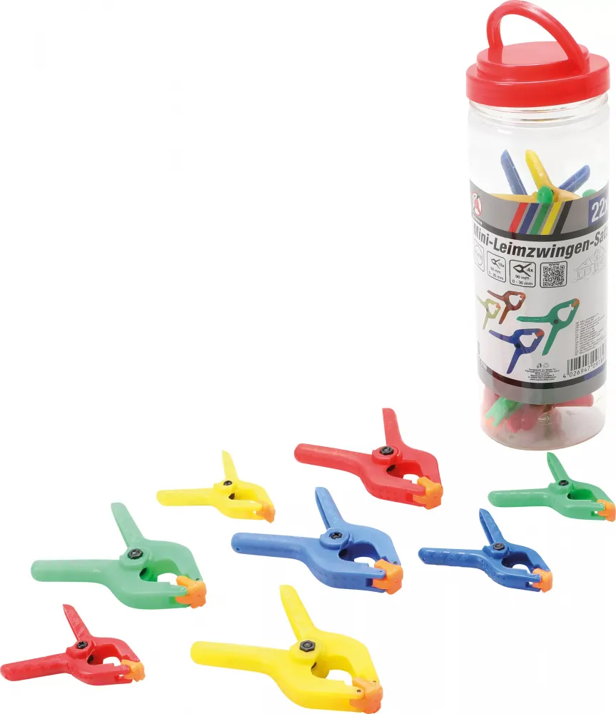 Mini Leimzwingen-Satz 22tlg