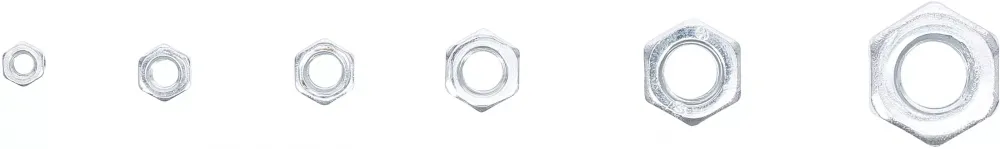 Muttern-Sortiment, 150-tlg.