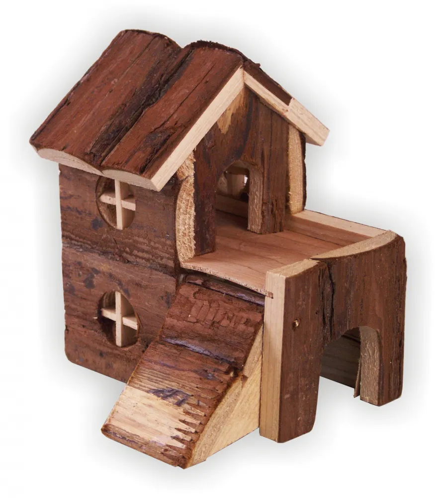 Nagerhaus zweistöckig 14x13x15cm