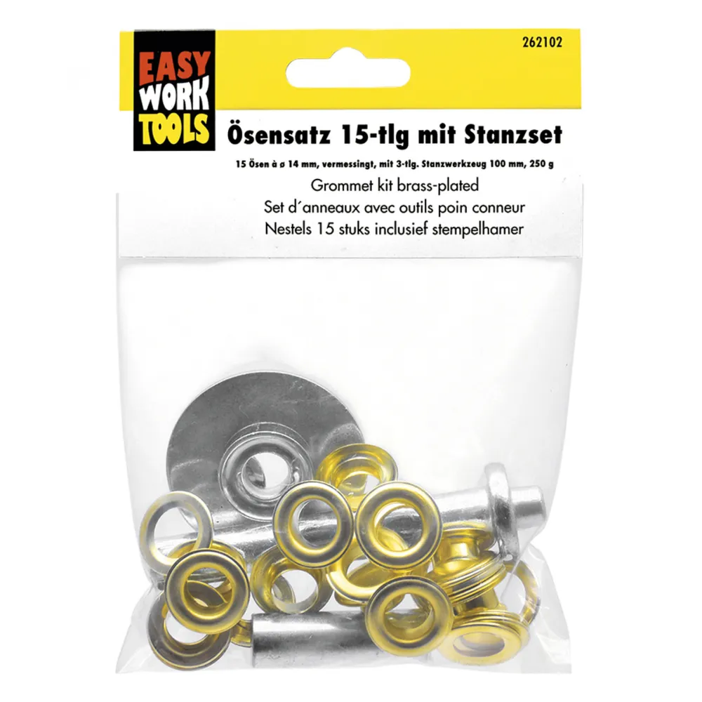 Ösenset 15Ösen 11mm