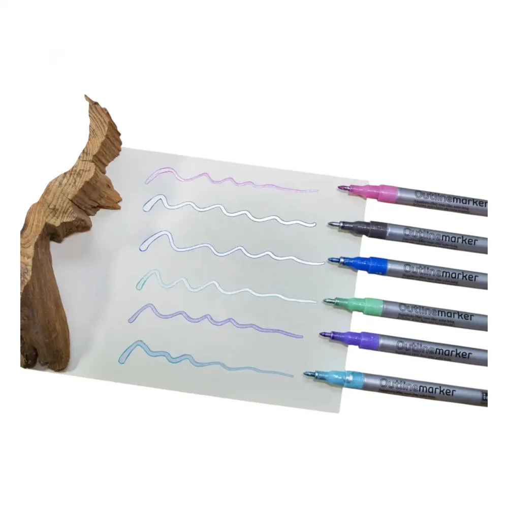 Outline Marker 6er