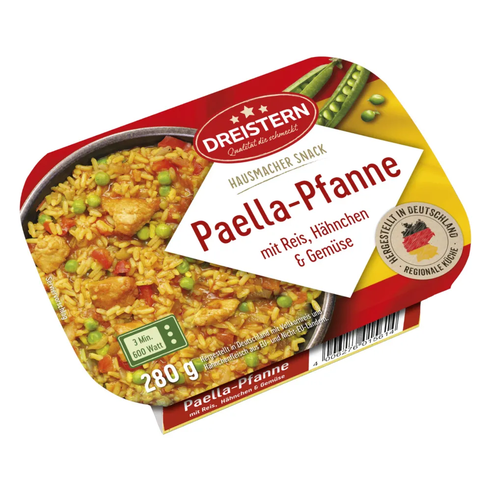 Paella-Pfanne in der 280g Schale Schale