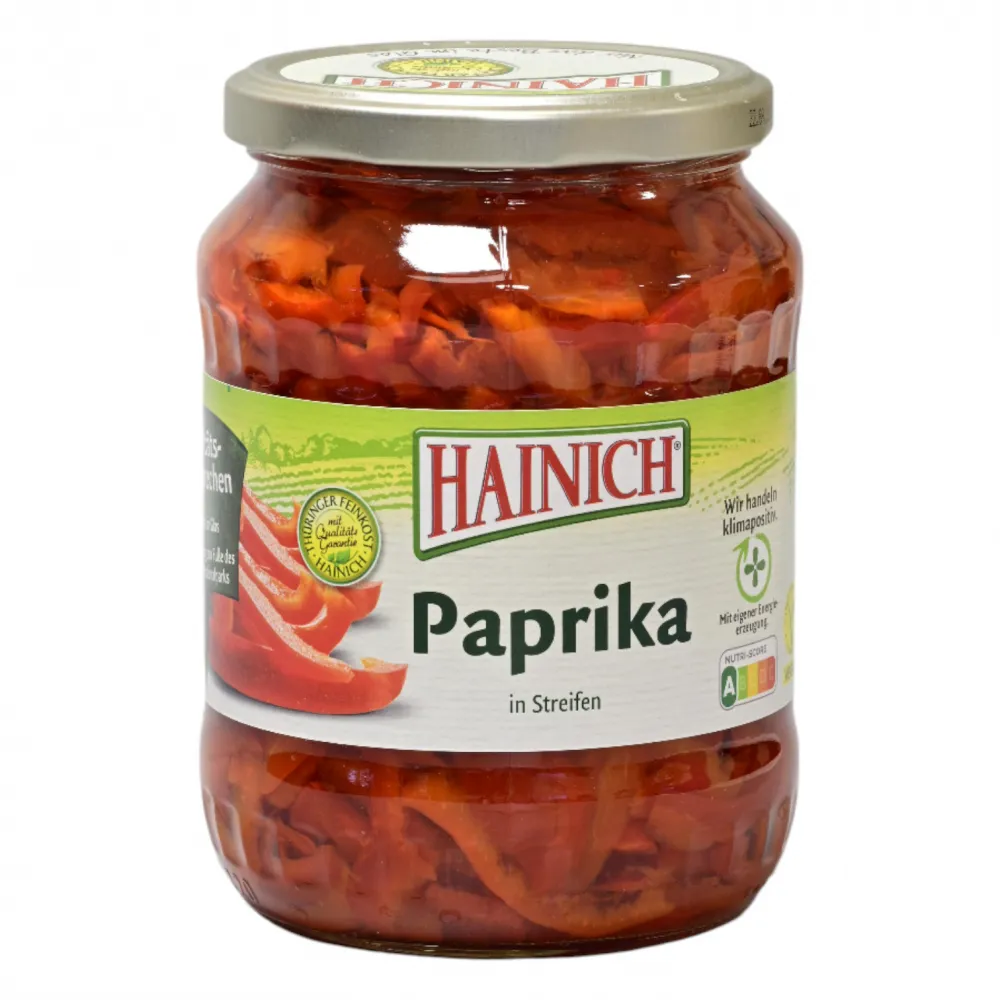 Paprika in Streifen 720ml