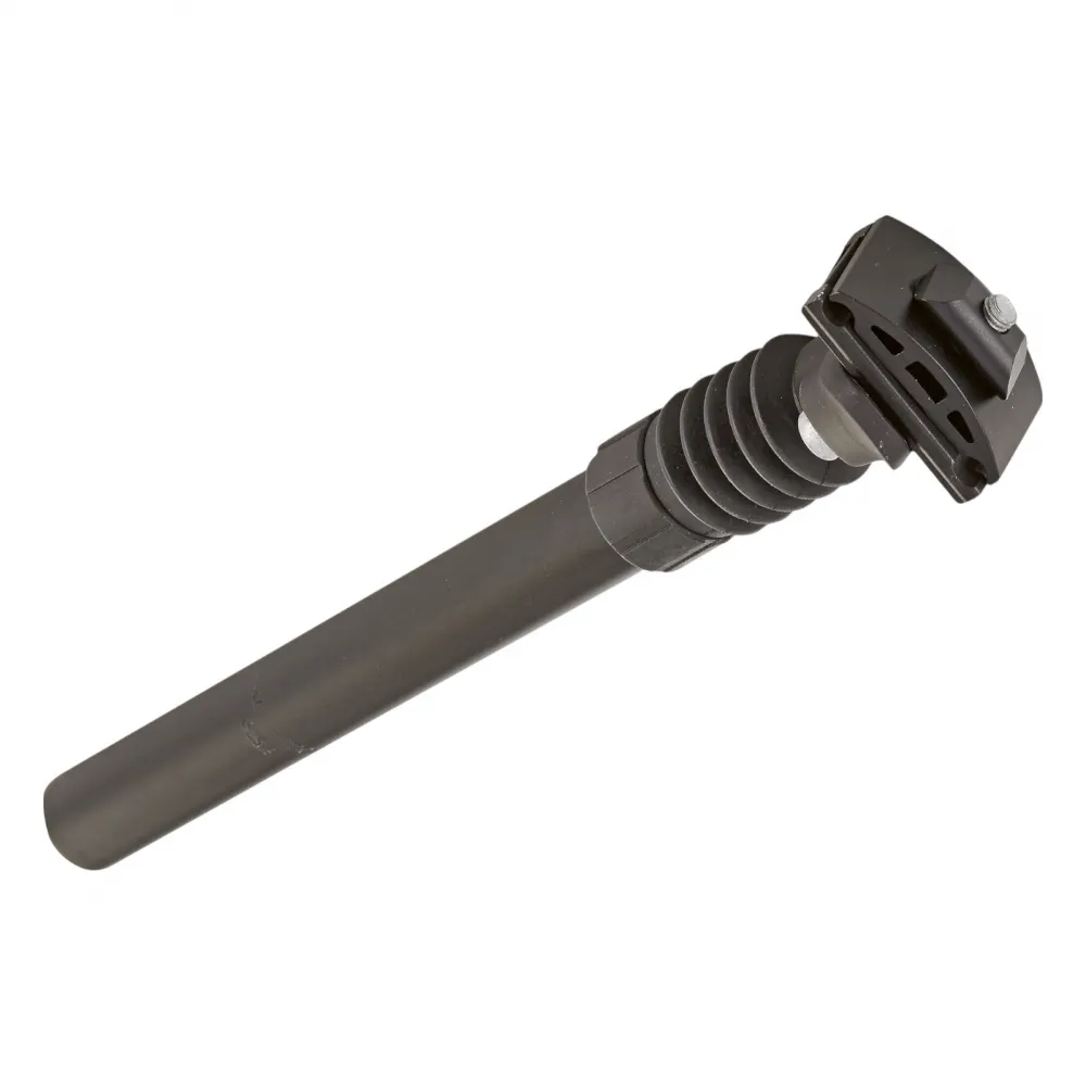 Patent-Federsattelstütze Aluminium L: 300 mm Ø 27.2mm schwarz
